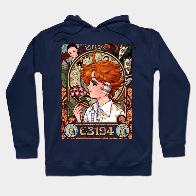 Neverland Nouveau Hoodie by ursulalopez